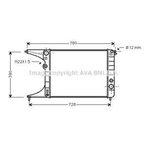 воден радиатор AVA QUALITY COOLING OL2245 