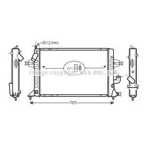 воден радиатор AVA QUALITY COOLING OL2294 