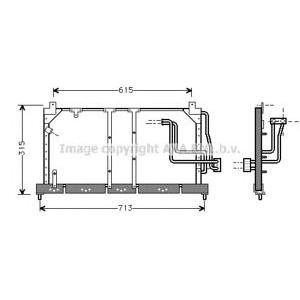 радиатор за климатик AVA QUALITY COOLING OL5224 
