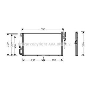 радиатор за климатик AVA QUALITY COOLING OL5268
