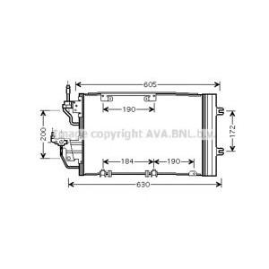 радиатор за климатик AVA QUALITY COOLING OL5454 