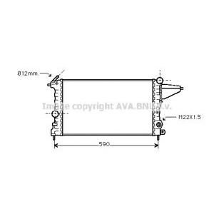 воден радиатор AVA QUALITY COOLING OLA2161 