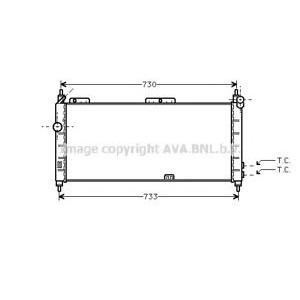 воден радиатор AVA QUALITY COOLING OLA2203 