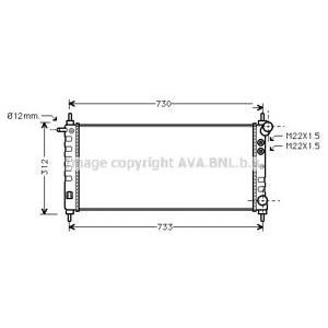 воден радиатор AVA QUALITY COOLING OLA2263