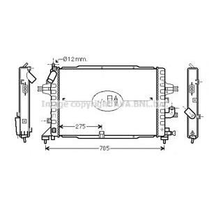 воден радиатор AVA QUALITY COOLING OLA2364 