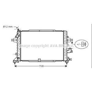 воден радиатор AVA QUALITY COOLING OLA2383 
