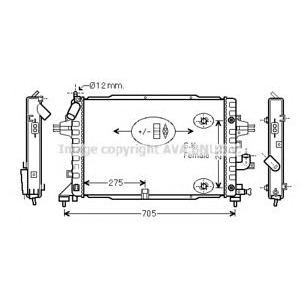 воден радиатор AVA QUALITY COOLING OLA2467 