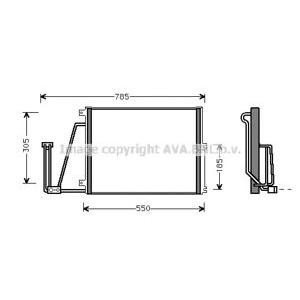 радиатор за климатик AVA QUALITY COOLING OLA5265 
