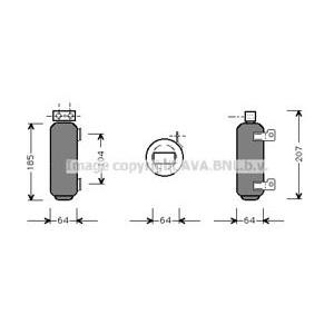 изсушител за климатик AVA QUALITY COOLING OLD282