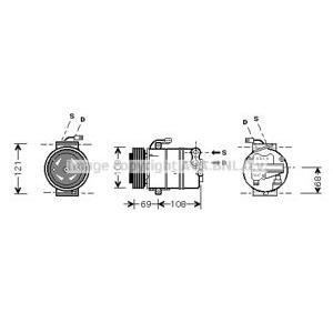 компресор за климатик AVA QUALITY COOLING OLK358 