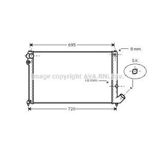 воден радиатор AVA QUALITY COOLING PE2181 