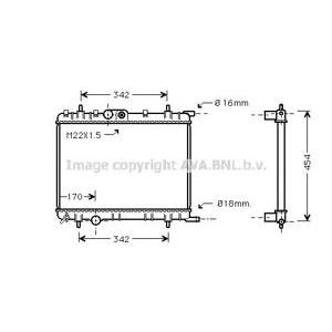 воден радиатор AVA QUALITY COOLING PE2253 