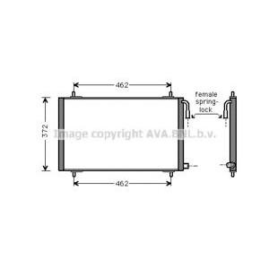радиатор за климатик AVA QUALITY COOLING PE5191 