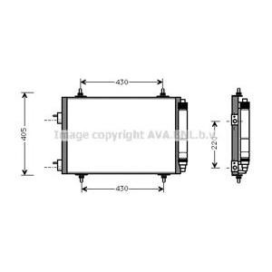 радиатор за климатик AVA QUALITY COOLING PE5209 