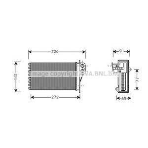радиатор за парно AVA QUALITY COOLING PE6199 