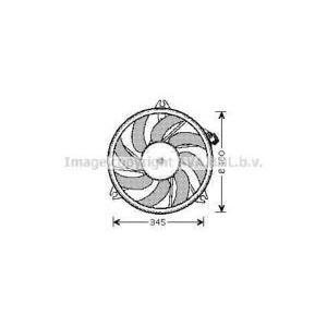 вентилатор, охлаждане на двигателя AVA QUALITY COOLING PE7520