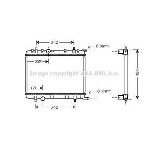 воден радиатор AVA QUALITY COOLING PEA2221 