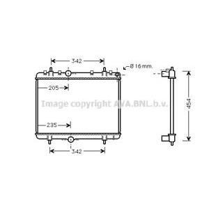 воден радиатор AVA QUALITY COOLING PEA2330 