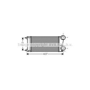 интеркулер (охладител за въздуха на турбината) AVA QUALITY COOLING PEA4332 