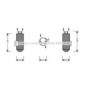 изсушител за климатик AVA QUALITY COOLING PED020