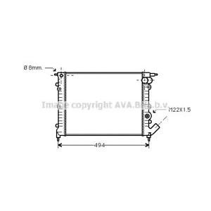 воден радиатор AVA QUALITY COOLING RT2132 