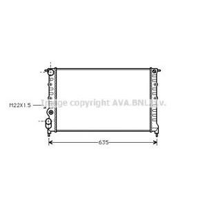 воден радиатор AVA QUALITY COOLING RT2149 