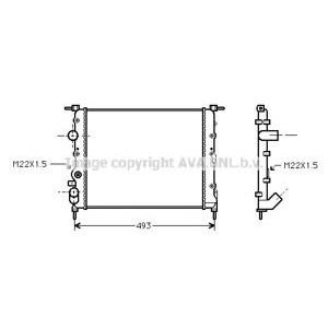 воден радиатор AVA QUALITY COOLING RT2197 