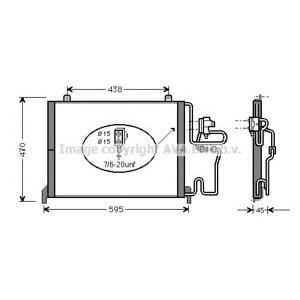 радиатор за климатик AVA QUALITY COOLING RT5245 