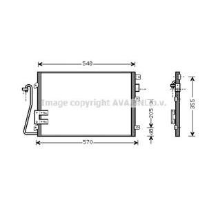 радиатор за климатик AVA QUALITY COOLING RT5275 