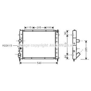 воден радиатор AVA QUALITY COOLING RTA2215 