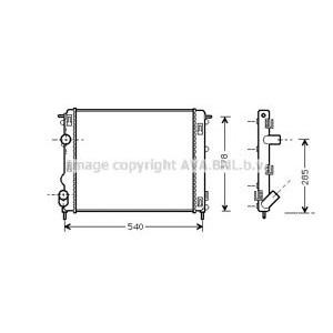 воден радиатор AVA QUALITY COOLING RTA2269 