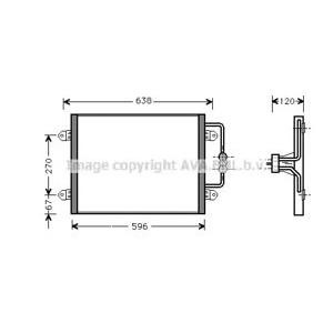 радиатор за климатик AVA QUALITY COOLING RTA5256