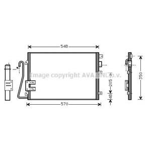 радиатор за климатик AVA QUALITY COOLING RTA5275