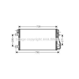 радиатор за климатик AVA QUALITY COOLING RTA5348 