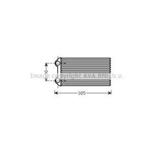 топлообменник, отопление на вътрешното пространство AVA QUALITY COOLING RTA6439 