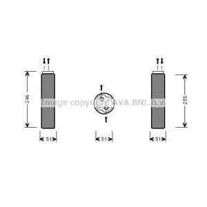 изсушител за климатик AVA QUALITY COOLING RTD094