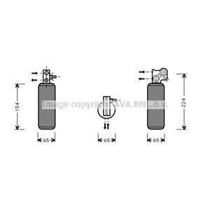 изсушител за климатик AVA QUALITY COOLING RTD254