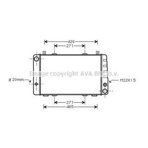 воден радиатор AVA QUALITY COOLING SA2009