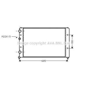 воден радиатор AVA QUALITY COOLING STA2031 