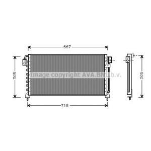 радиатор за климатик AVA QUALITY COOLING SU5028 