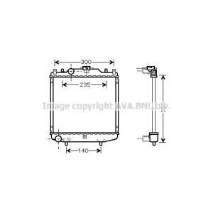 воден радиатор AVA QUALITY COOLING SZ2028
