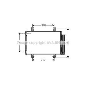 радиатор за климатик AVA QUALITY COOLING SZA5087 