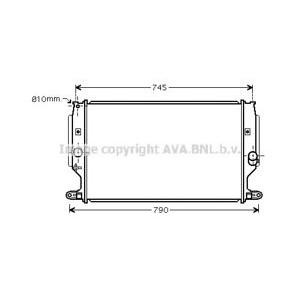 воден радиатор AVA QUALITY COOLING TO2402 
