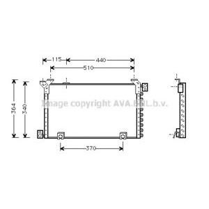радиатор за климатик AVA QUALITY COOLING TO5194