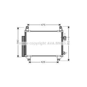 радиатор за климатик AVA QUALITY COOLING TOA5407