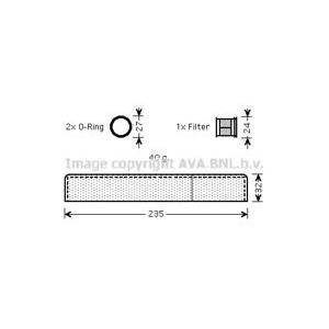 изсушител за климатик AVA QUALITY COOLING TOD349 