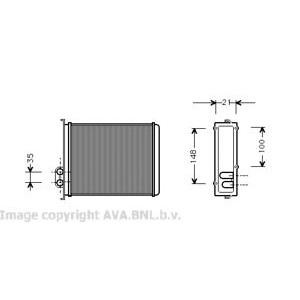 радиатор за парно AVA QUALITY COOLING VOA6085 