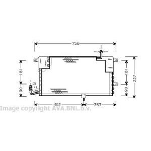 радиатор за климатик AVA QUALITY COOLING VW5141 