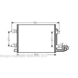 радиатор за климатик AVA QUALITY COOLING VW5211 
