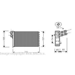 радиатор за парно AVA QUALITY COOLING VW6173 